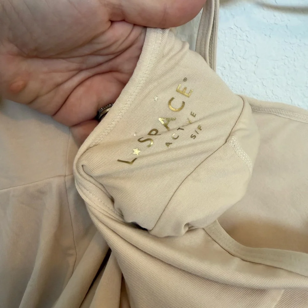 L*Space Active Rally Dress in Cream/Bone, Small - Picture 6 of 6
